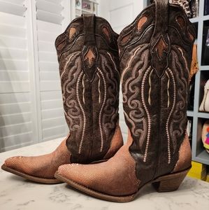 Western Corral Boots, Stingray